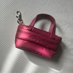 Rare Beauty mini tote bag charm